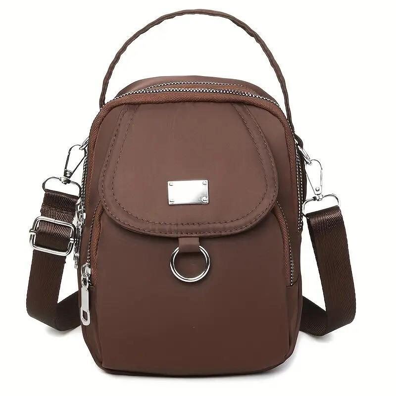 Waterproof Women Crossbody Bag Elegant Oxford Messenger Bags Simple For Work