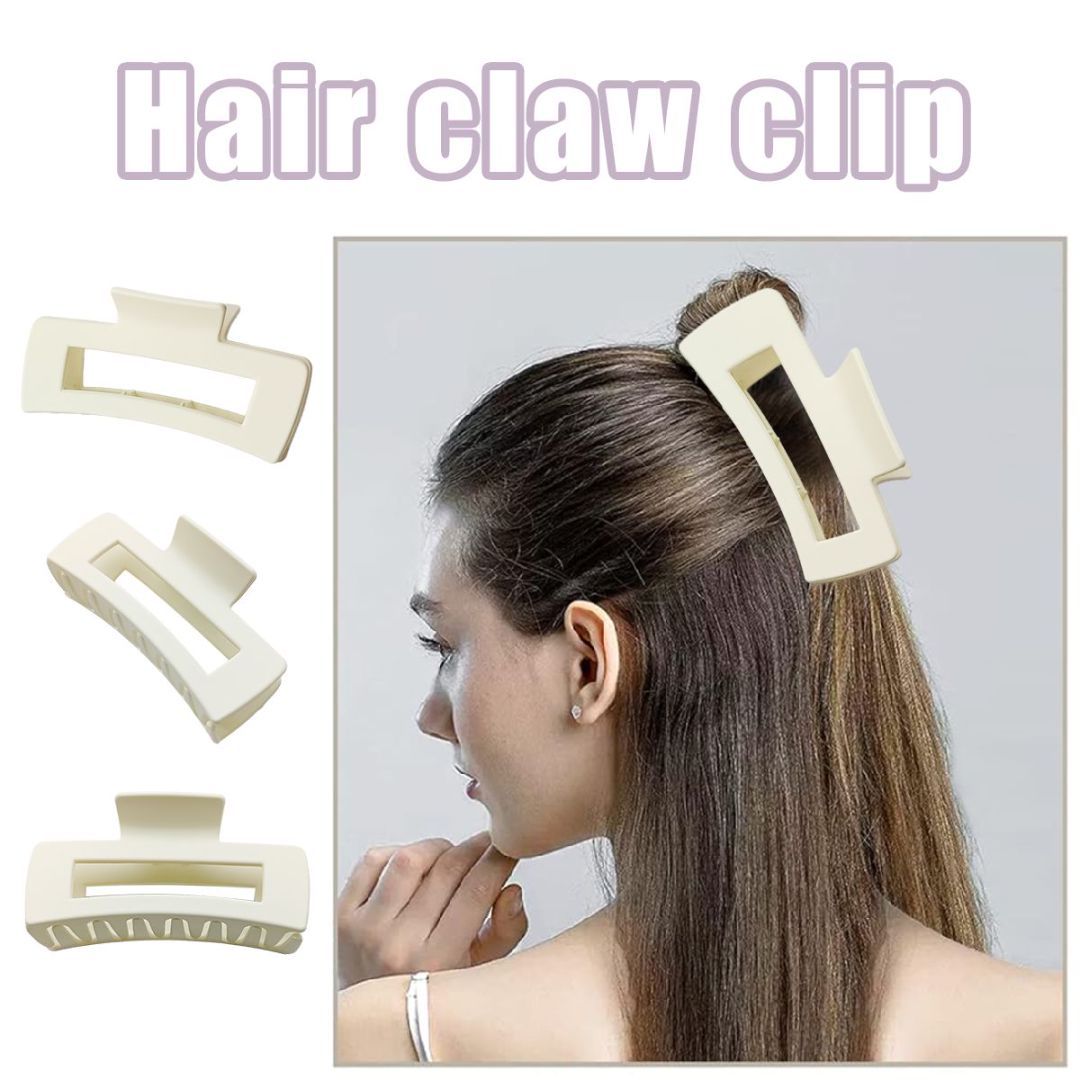 Bracelet Grab Clip Hair Band Four-piece Beige