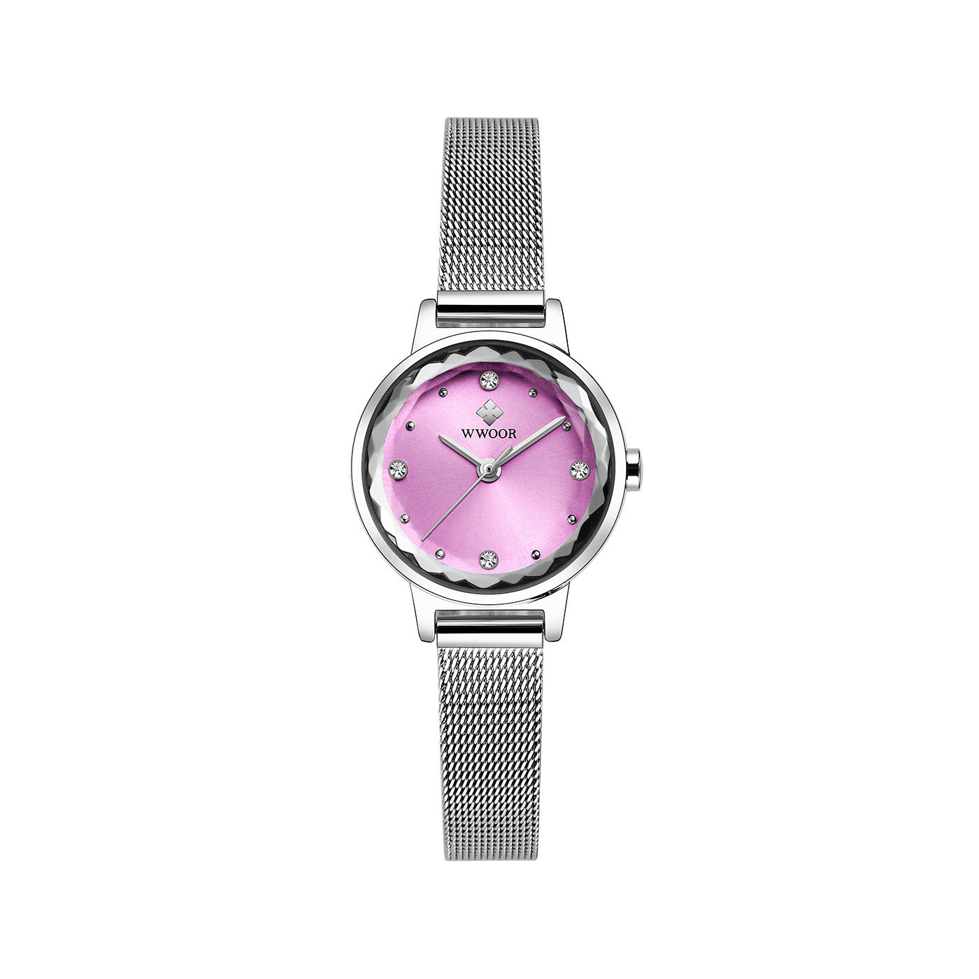 Fashion Simple Women's Quartz Watch Mesh Strap