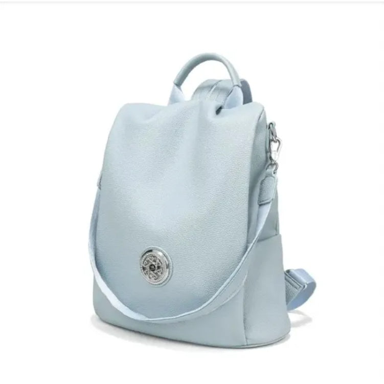 The New Seasonal Series Of Shoulder Bags Haze Blue New Fashion Leisure Ladies Backpack Large Capacity