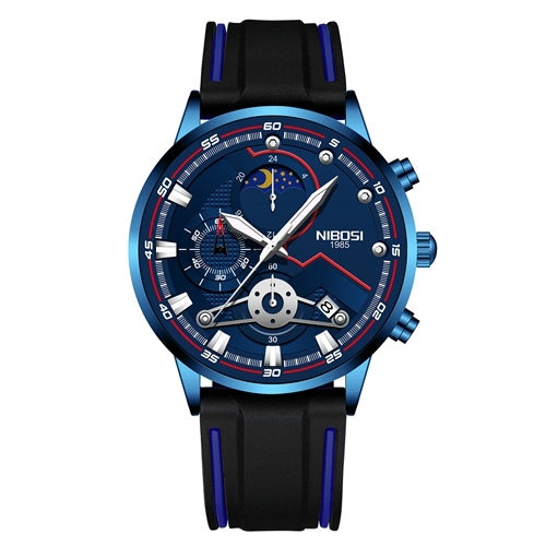 True Three Eyes Six Hands Quartz Men's Watch